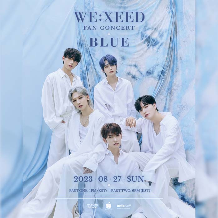 [8/27/1部 13:00] WE:XEED FAN CONCERT 'BLUE'