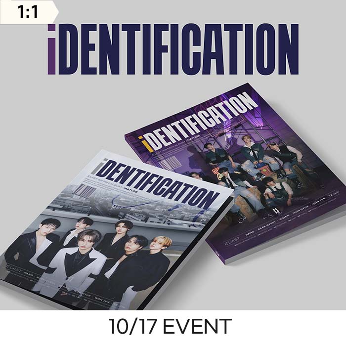 [10/17 1:1] エラスト(E'LAST) - 4th Mini Album [iDENTIFICATION] (2種中ランダム1種)