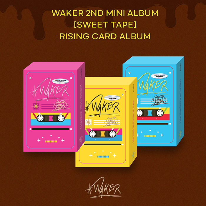 WAKER - Sweet Tape [RISING CARD ALBUM] [3種中1種ランダム]