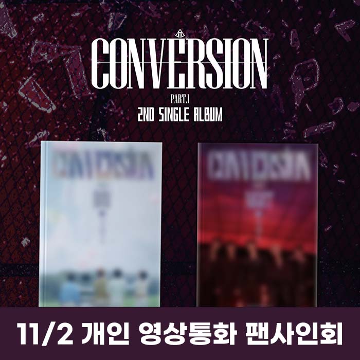 [1:1 ヤング] 11/2 アセント (ASC2NT) - 2nd Single ALBUM 【Conversion Part.1】(2種中1種ランダム)
