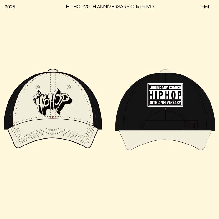 キム・スヨン ヒップホップ 20周年 OFFICIAL MD / 帽子 (HAT)