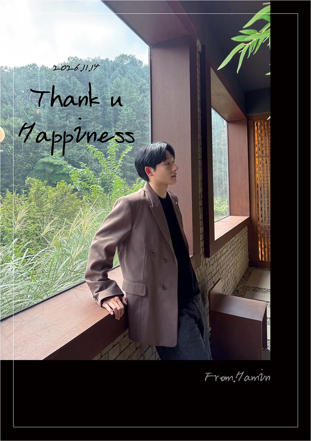 [辞書チケット] イ・ミン「Thank u Happiness」