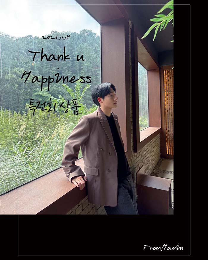 [11.14]イ・ハミン「Thank u Happiness」特典会商品